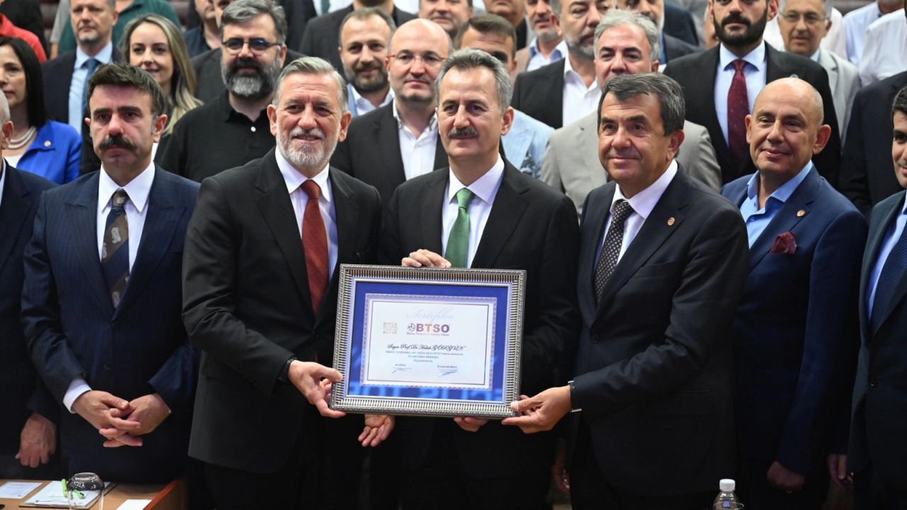 SSB Prof. Dr. Görgün Bursa'da iş dünyasıyla buluştu... Bursa'nın milli savunmaya katkısı artıyor