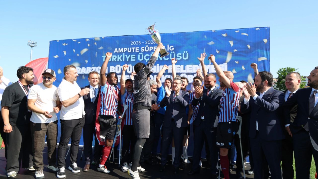 Trabzon'da Ampute Takım, Türkiye Kupası için sahaya çıkıyor
