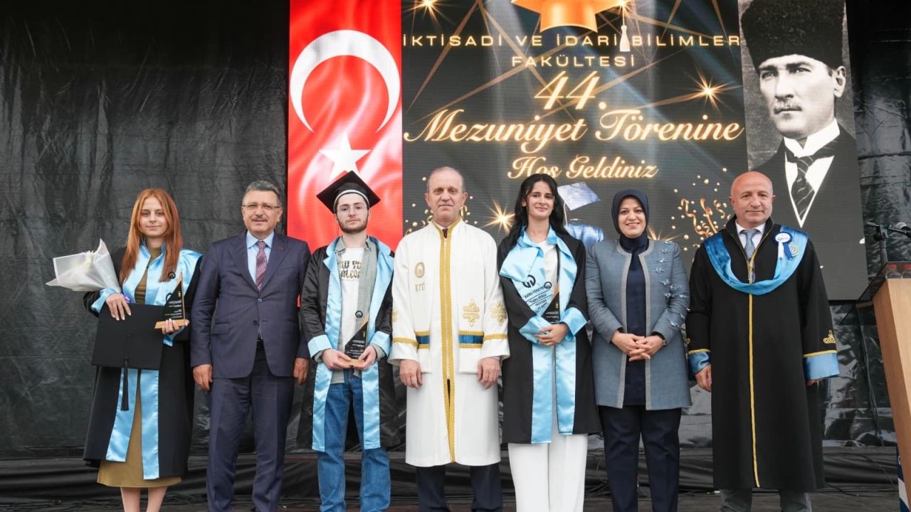 Trabzon’da mezuniyet coşkusu