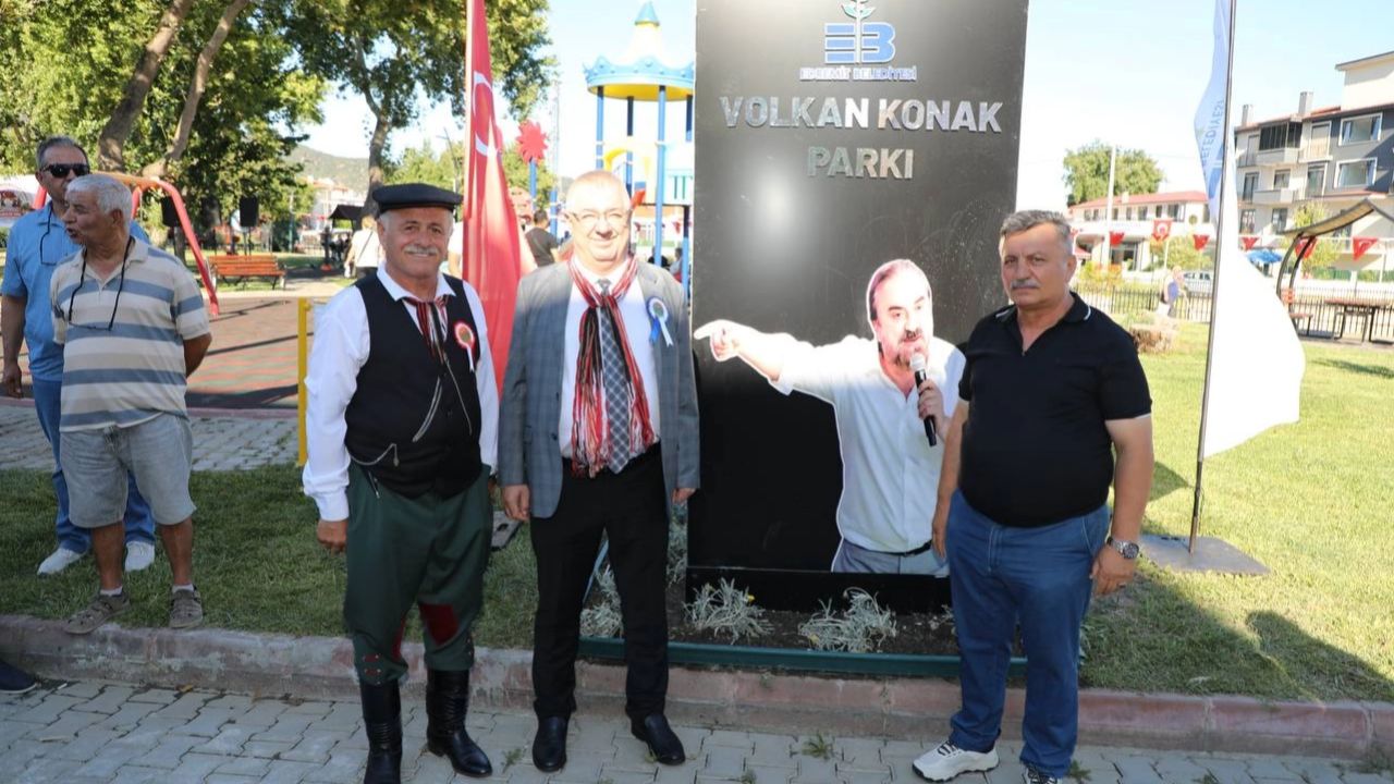 Volkan Konak’ın adı Balıkesir Edremit’te yaşatılıyor