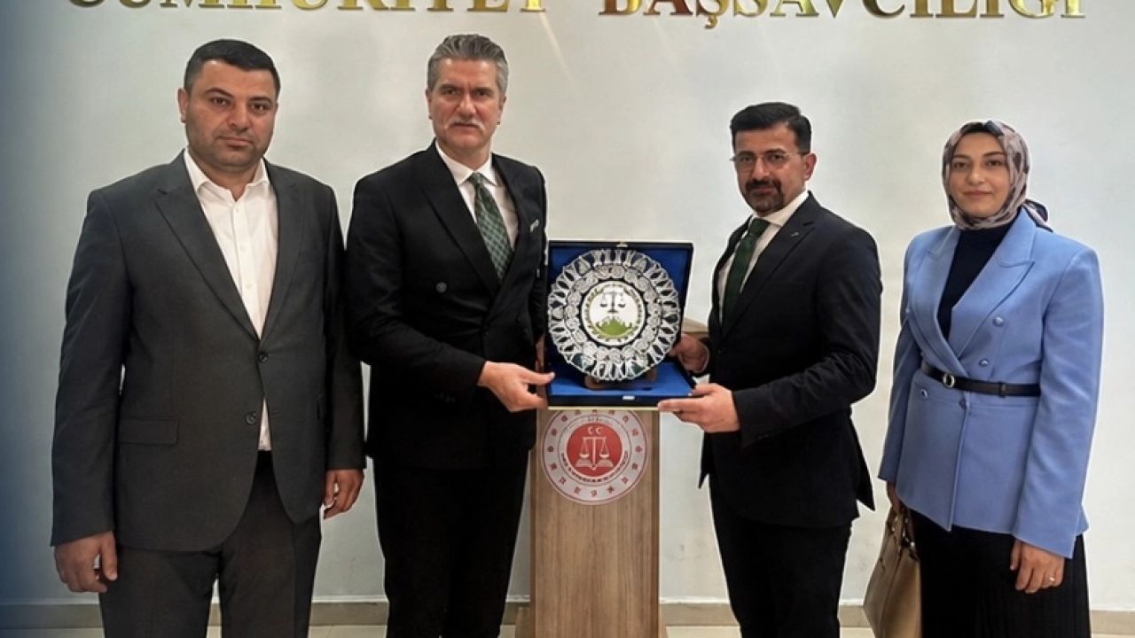 Ağrı Barosu’ndan Başsavcı Adem Çalış’a veda ziyareti
