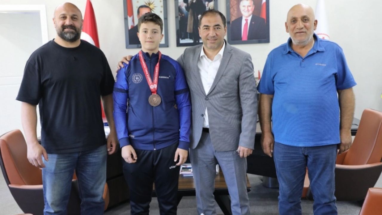 Ağrı Gençlik Spor'dan Baver Yiğit Bayram’a başarı tebriği