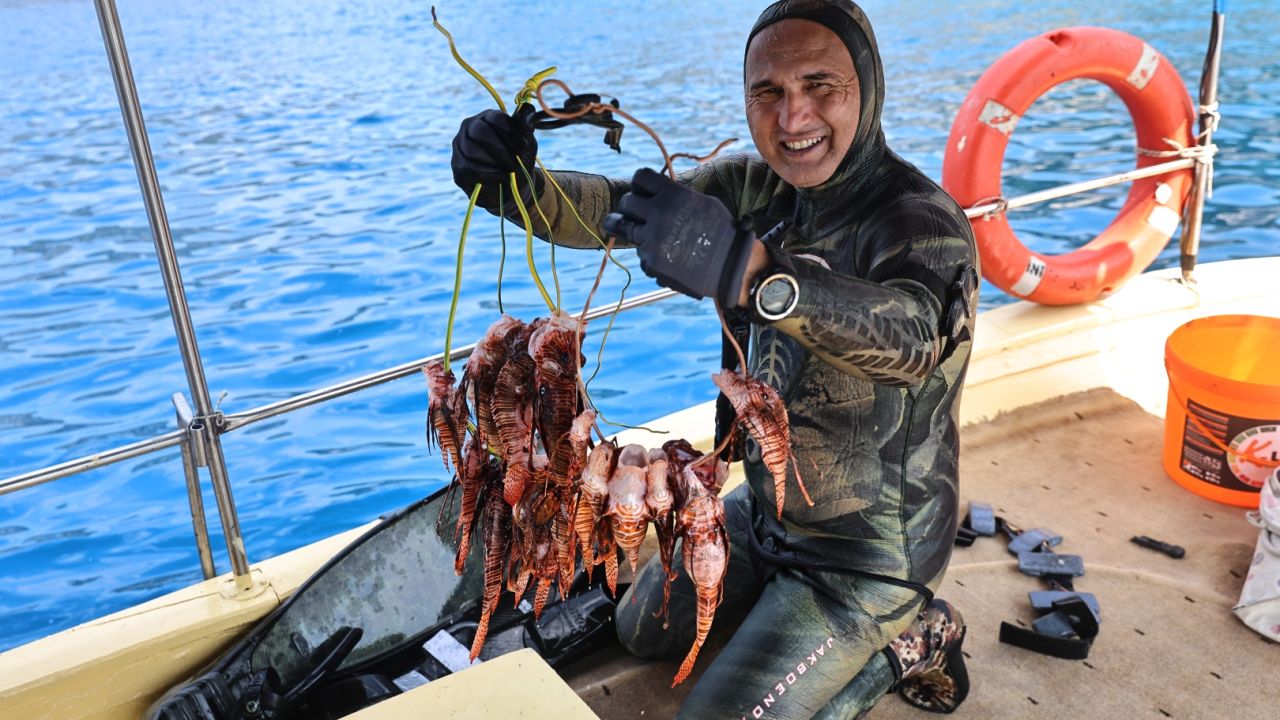 Antalya’da Aslan Balığı avlama ve tadım etkinliği düzenlendi