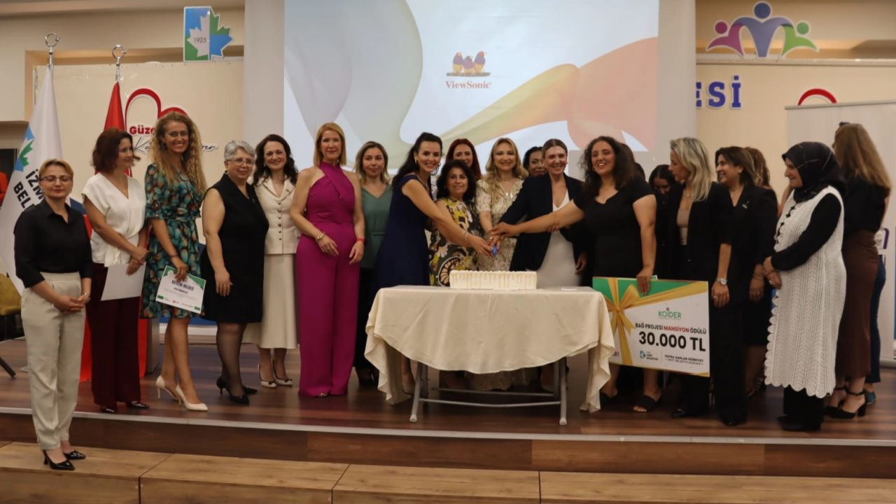 Bağ Projesi’nde kadın girişimciler ödüllerine kavuştu