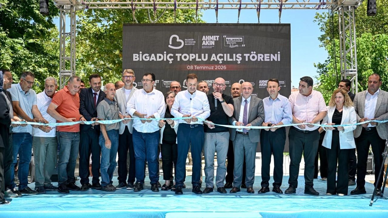 Balıkesir Bigadiç’te Kent Lokantası ve Emekliler Evi açıldı