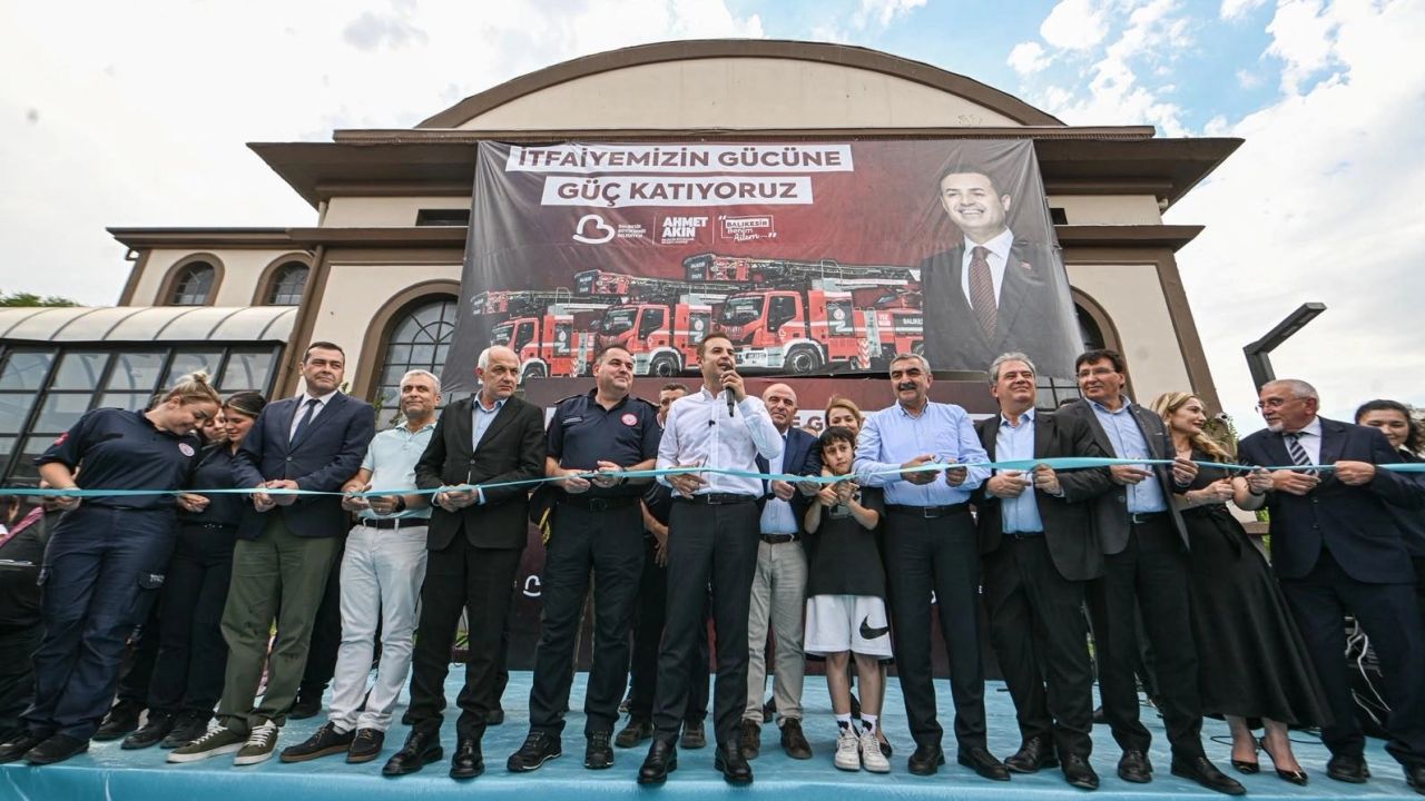 Balıkesir itfaiyesi yeni araçlarla gücüne güç kattı