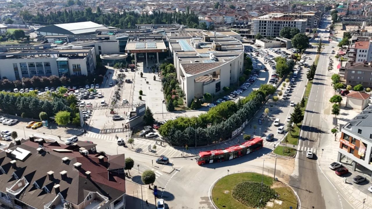 Bursa İnegöl’de metrobüs için ilk test sürüşü yapıldı