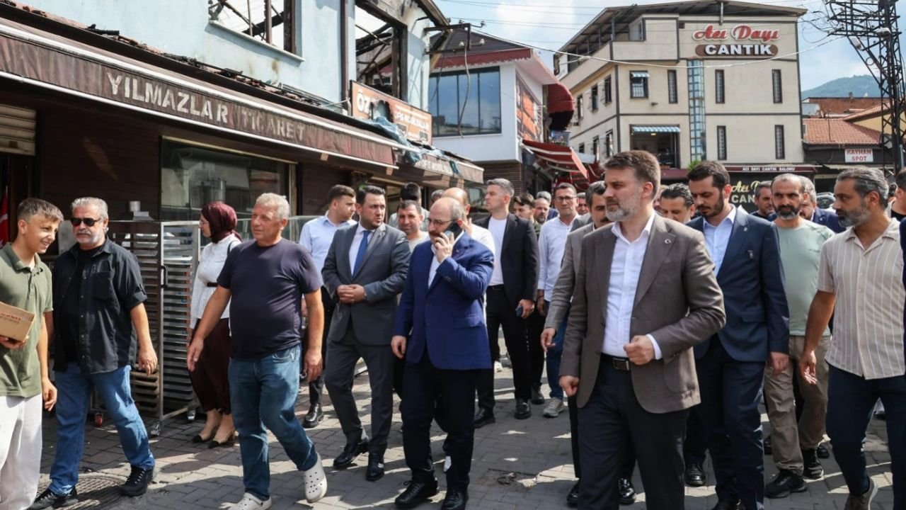Bursa Kayhan Çarşısı’nda yaralar sarılıyor
