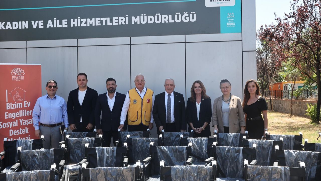 Bursa Nilüfer’de engelsiz dayanışma