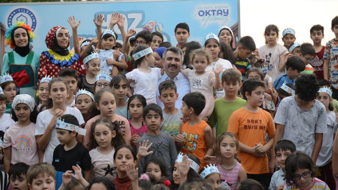 Bursa Yıldırım’da sokaklar şenlendi
