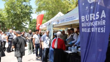 Bursa'da aşure bereketi Yenişehir'de