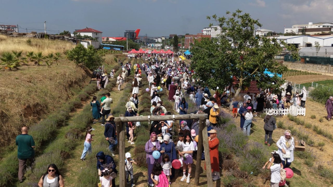 Çayırovalılar Lavanta Hasadı'nda buluştu