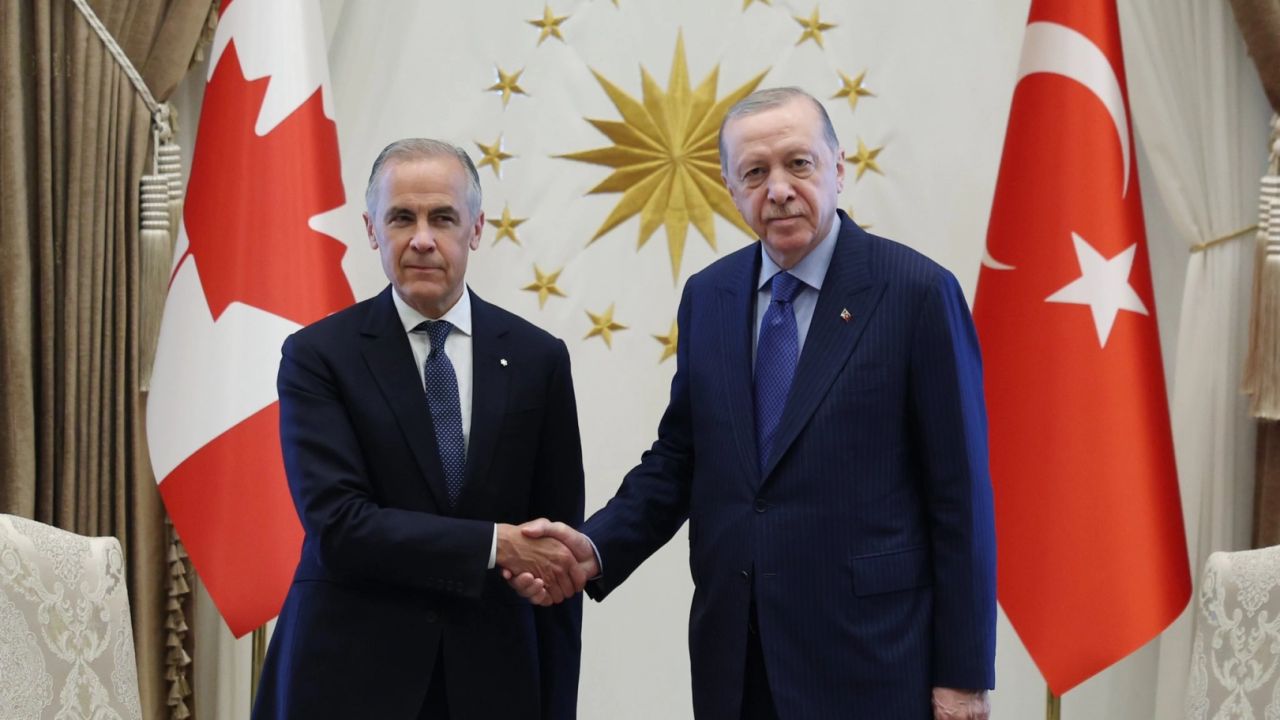 Cumhurbaşkanı Erdoğan, Kanada Başbakanı Carney ile görüştü