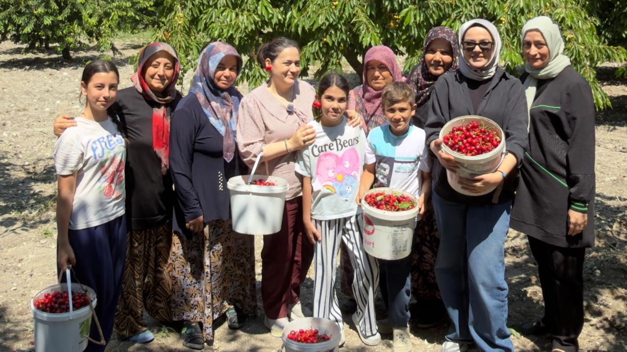 DAĞDER'den Bursalı kiraz üreticilerine destek