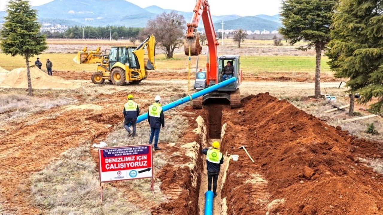 Denizli Acıpayam’da asbestli borular tarihe karışıyor