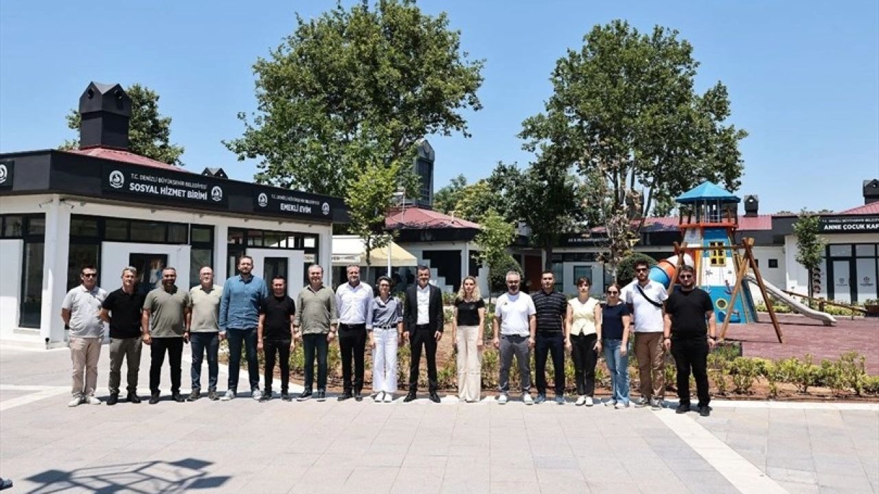 Denizli'de atıl bina sosyal yaşam merkezine dönüştü