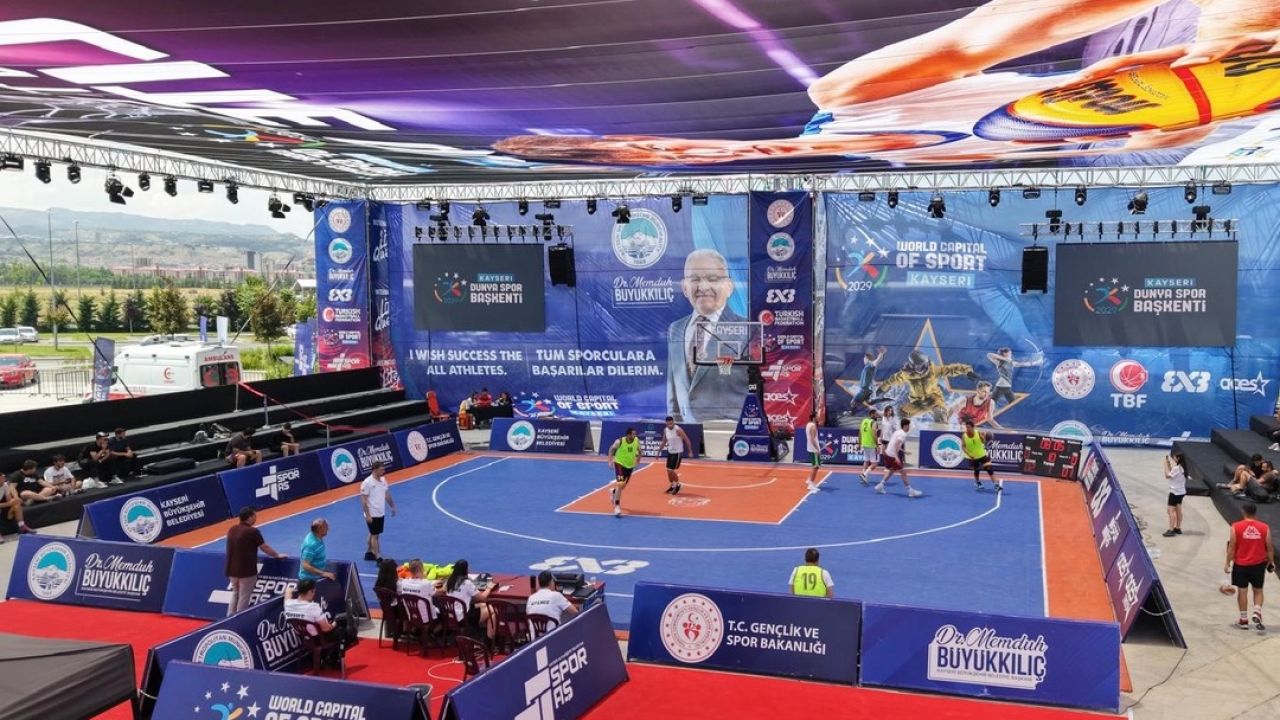 FIBA 3x3 Lite Quest 2026 Kayseri'de başladı