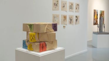 'Genç Buluşmalar' Taksim Sanat'ta ziyarete açıldı