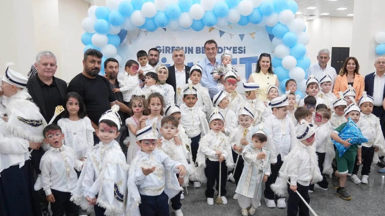 Giresun'da sünnet şöleni coşkuyla gerçekleşti
