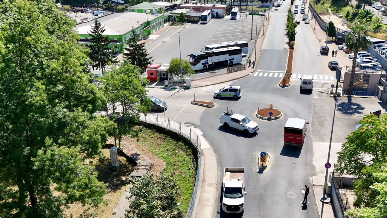 Giresun’da yeni kavşaklarla trafik daha güvenli hale geldi