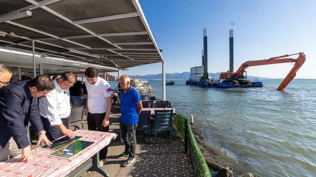 İzmir Körfezi’nde dip tarama çalışmalarıyla deniz yaşamı canlanıyor