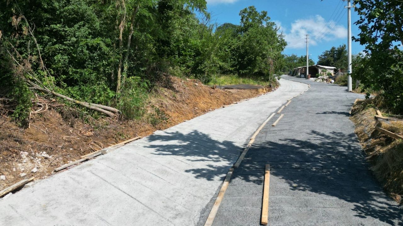 İzmit'ten Akmeşe’ye dayanıklı beton yol