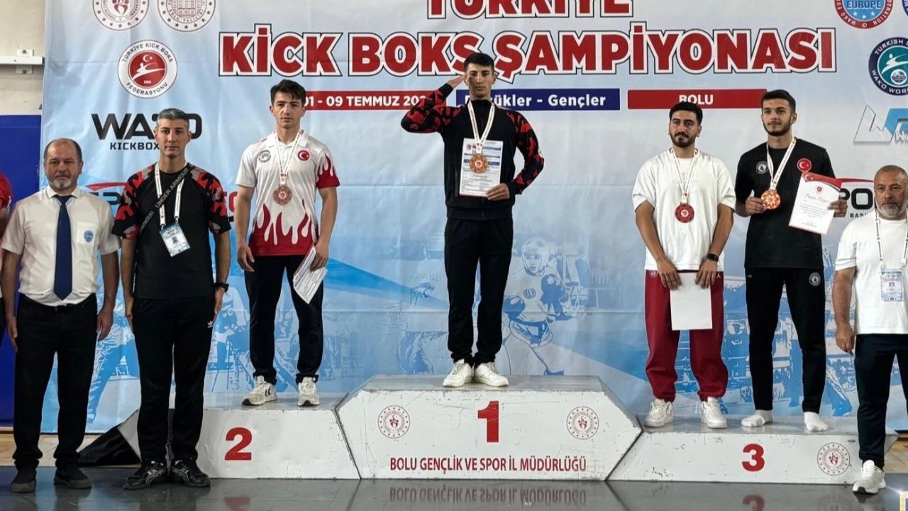 Jandarma Gücü Kickboks takımından büyük başarı