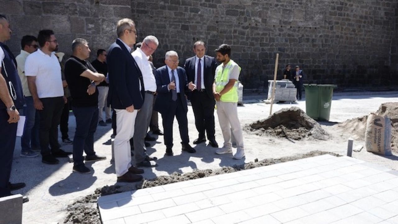 Kayseri Cumhuriyet Meydanı'nda 'büyük' dönüşüm