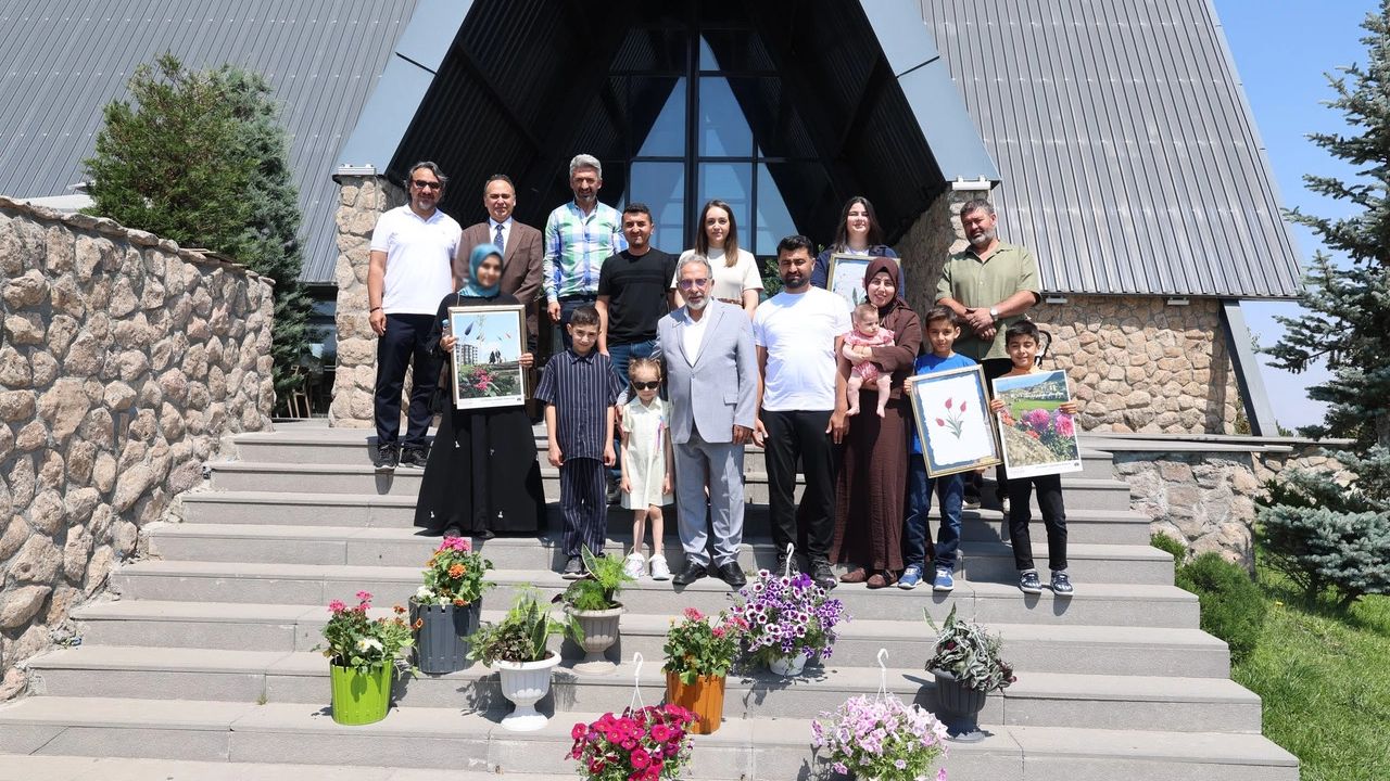 Kayseri Talas'ta Çiçek Şenliği sona erdi