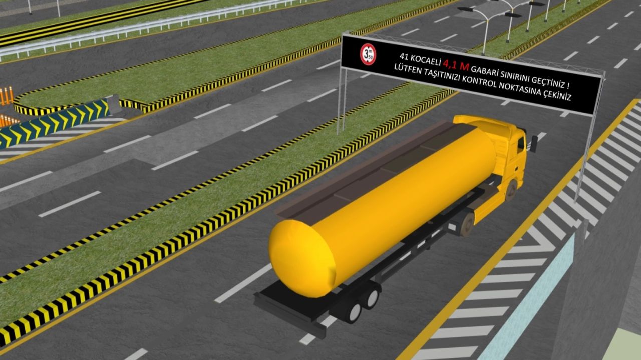 Kocaeli ağır vasıta trafiğini 7/24 izleyecek... Ağır vasıta akıllı sistemle izlenecek
