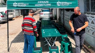 Kocaeli Büyükşehir’den acıyı paylaşan yükü hafifleten hizmet