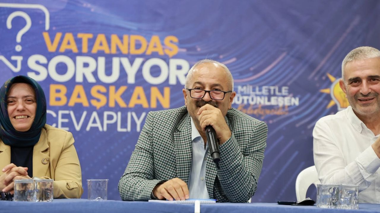 Kocaeli Gebze'de Başkan Büyükgöz, Tatlıkuyu’da vatandaşlarla buluştu