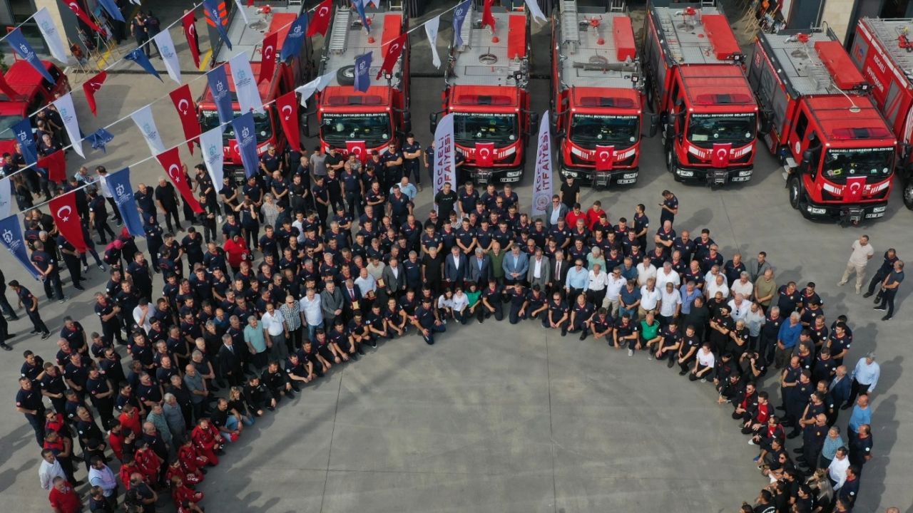 Kocaeli İtfaiyesi her daim hazır kıta