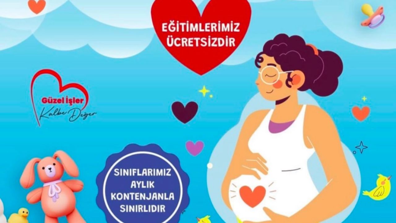 Kocaeli İzmit'te anne adaylarına büyük destek