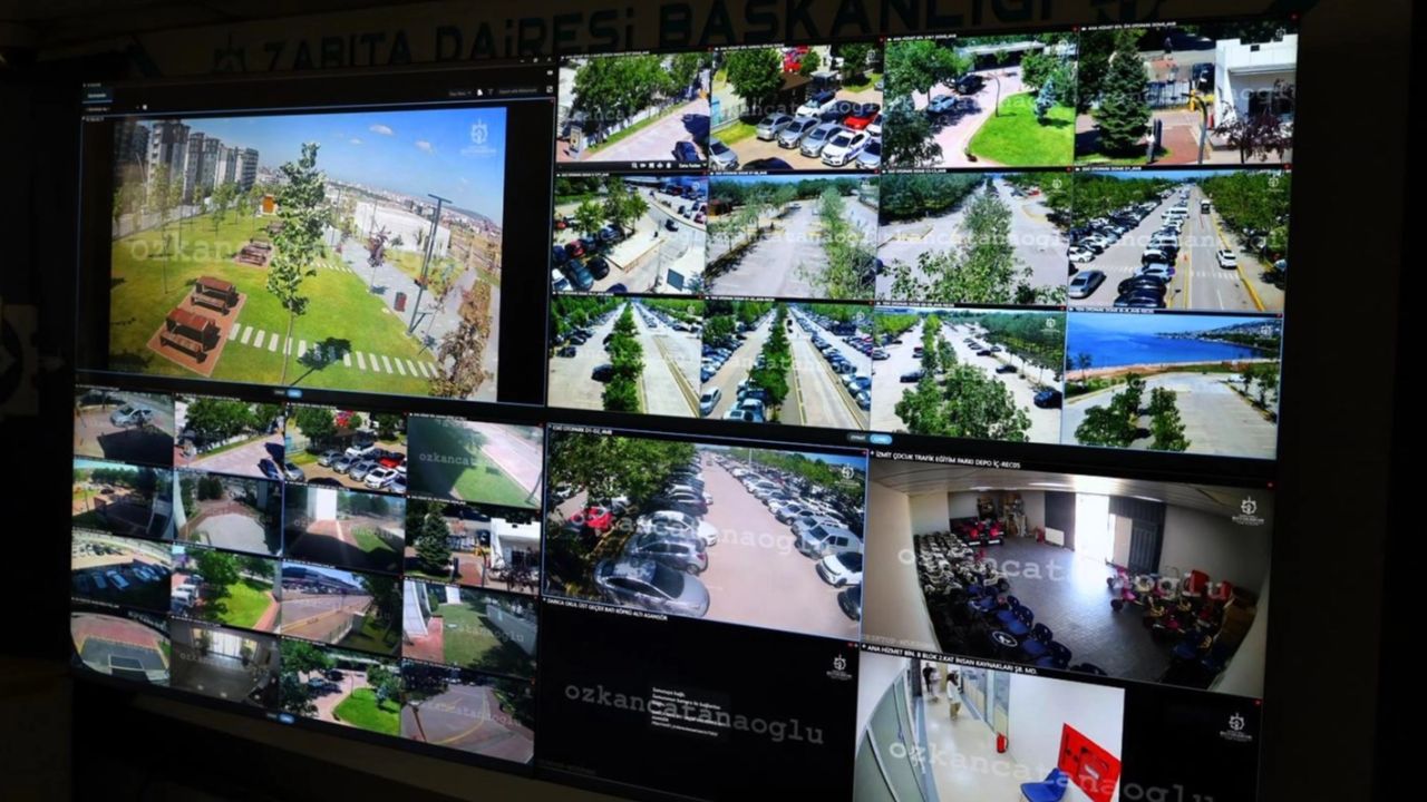 Kocaeli'de kameralar ve ekipler iş başında, güvenlik zirvede