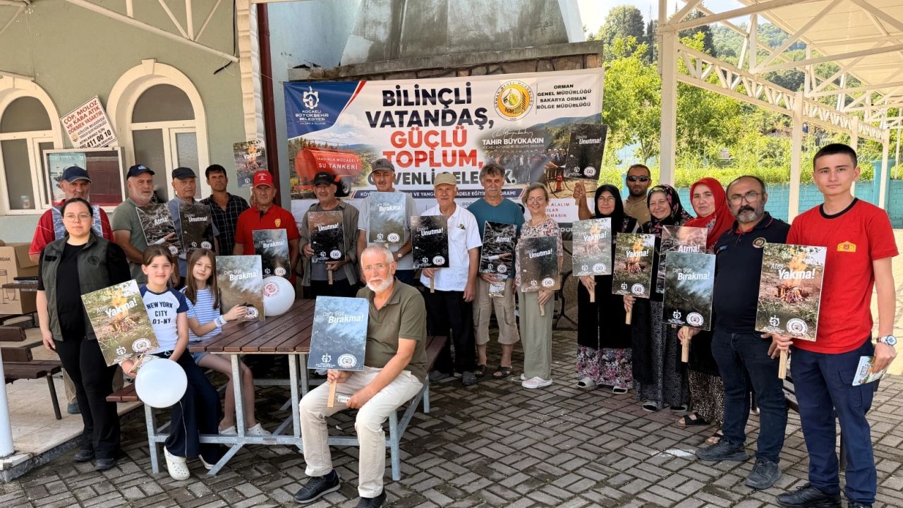 Kocaeli’de yangın bilinci Büyükşehir’le güçleniyor