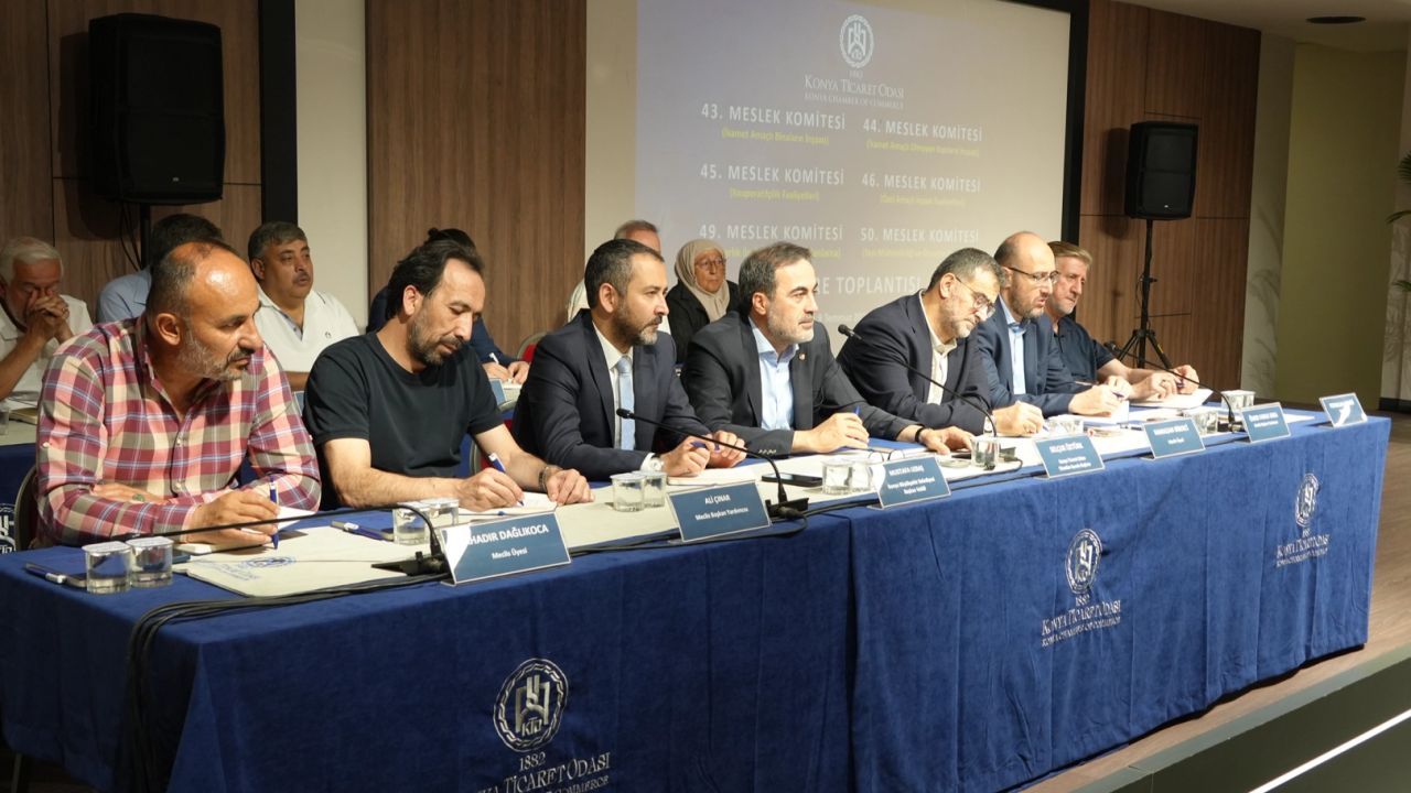 Konya Ticaret Odası 70 meslek komitesiyle buluştu