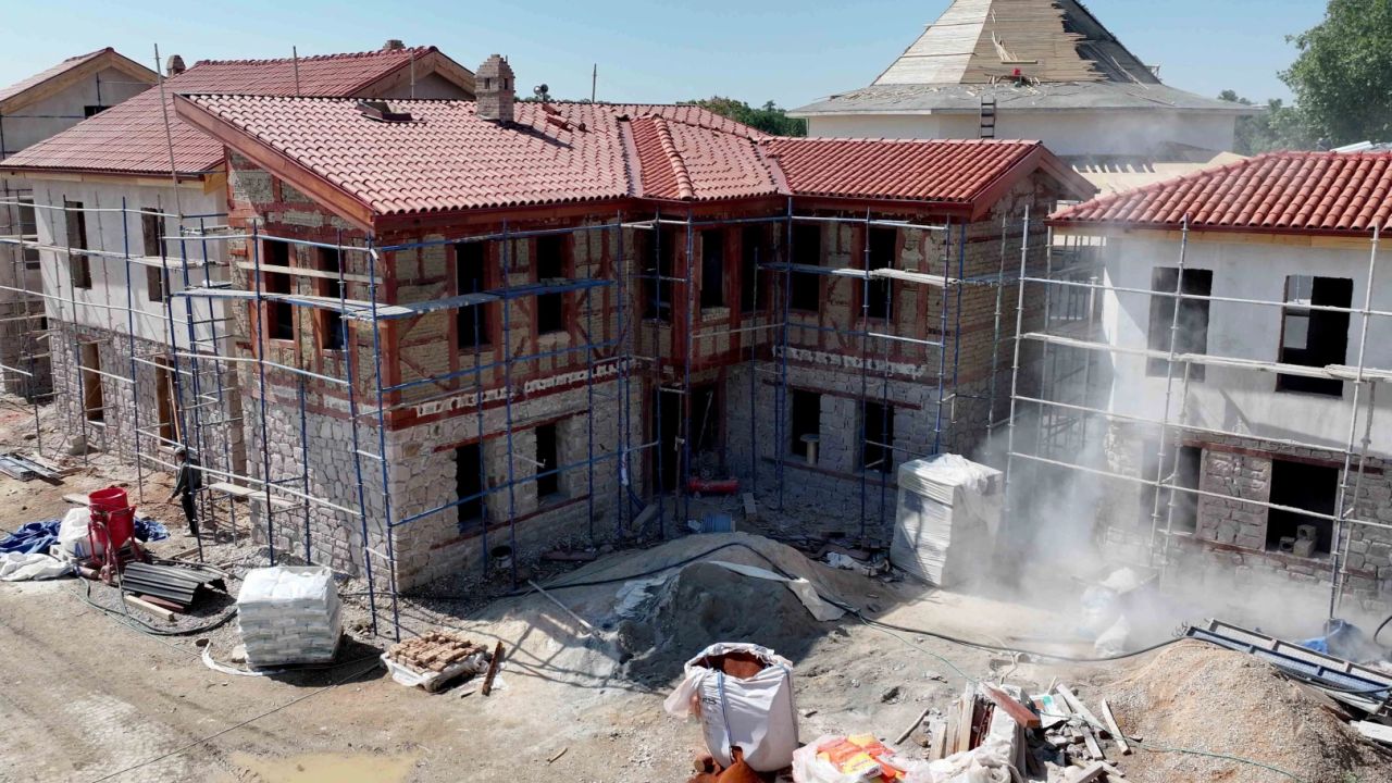 Konya’da tarihi doku yeniden hayat buluyor
