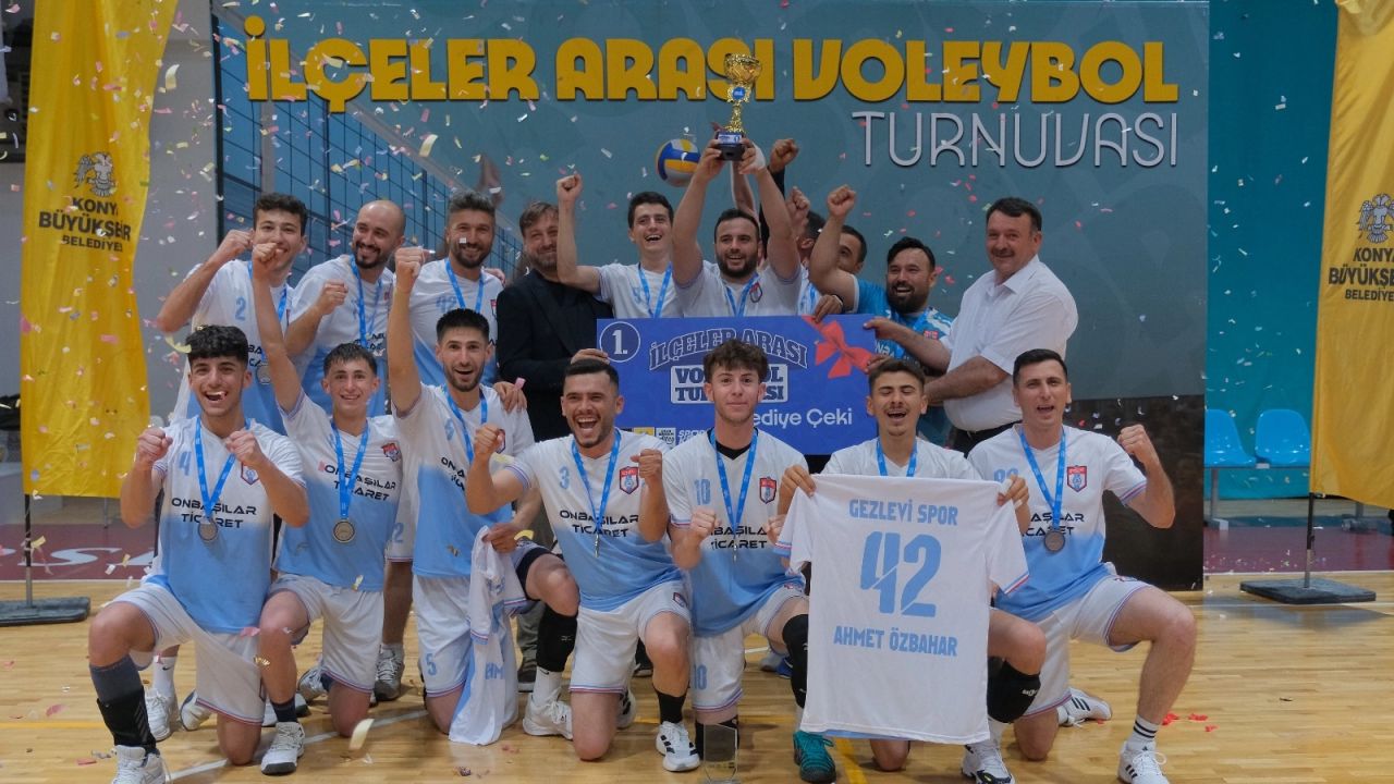Konya’da voleybolun şampiyonu Hadim