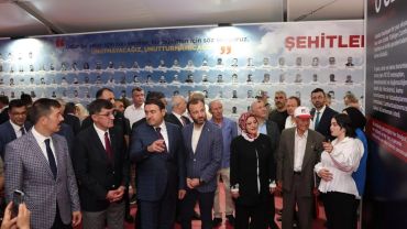 Kütahya’da 15 Temmuz sergisi açıldı