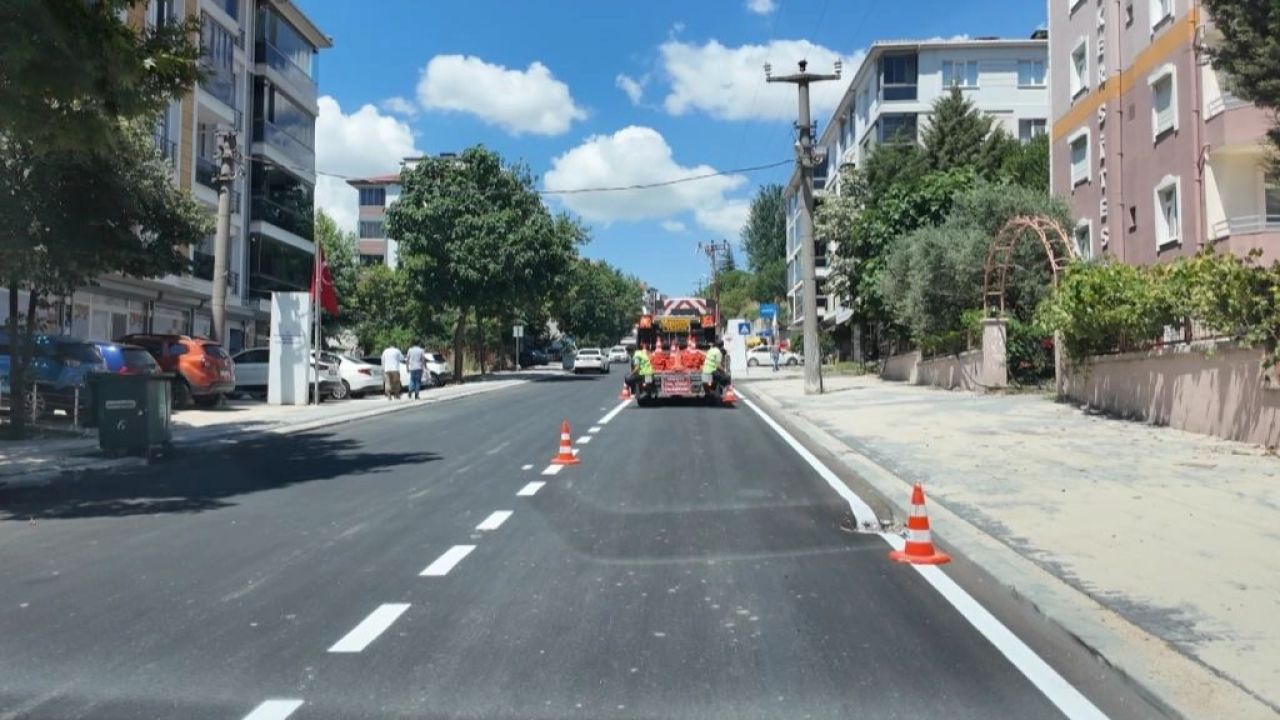 Malkara'da üç cadde yeni yüzüne kavuştu