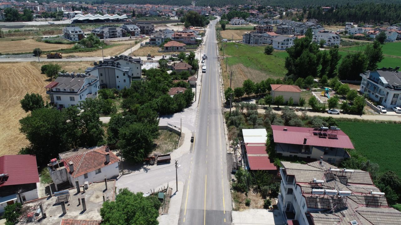 Muğla'da Seydikemer Belen’de yol çalışmaları tamamlandı