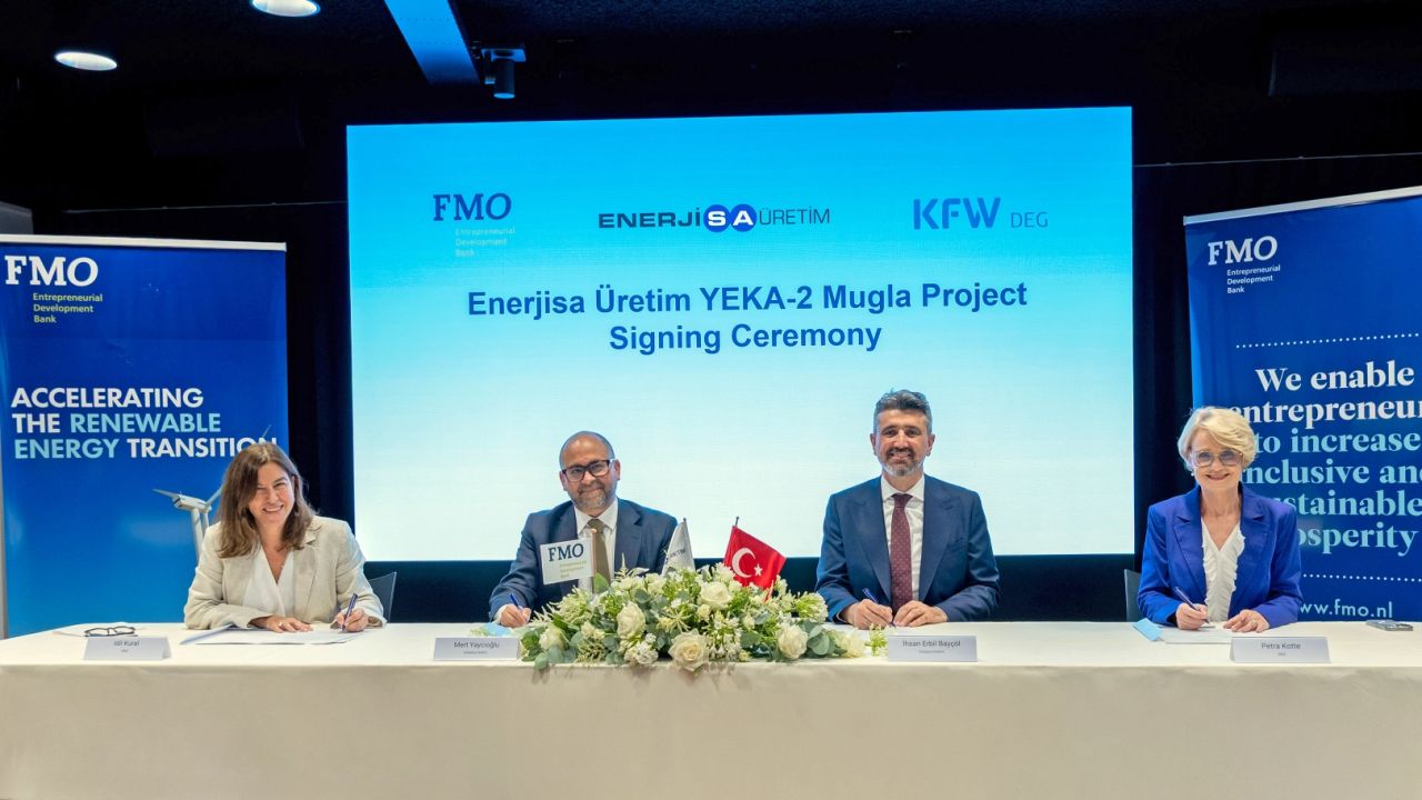 Muğla’daki rüzgâr projelerine 180 milyon dolarlık finansman anlaşması