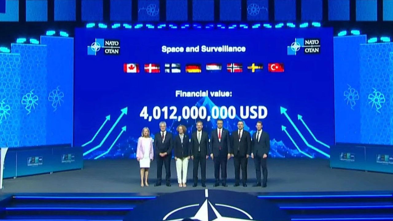 NATO Savunma Sanayii Forumu’nda Türkiye’nin uydu projeleri gündemde... İMECE-2 ve İMECE-3 tanıtıldı