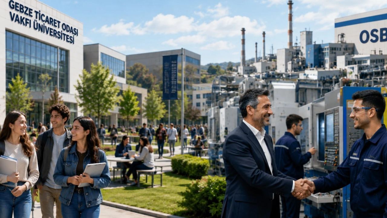 Oğuz Şerifalioğlu’ndan Gebze’ye mesleki eğitim atağı... Gebze Ticaret Odası Vakfı Üniversitesi-MYO projesi