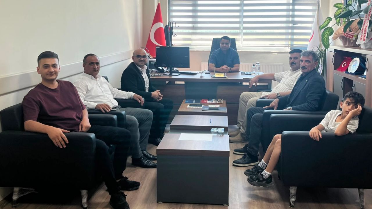 Öz Sağlık-İş Sendikası Ağrı'dan Cenap Işık’a ziyaret