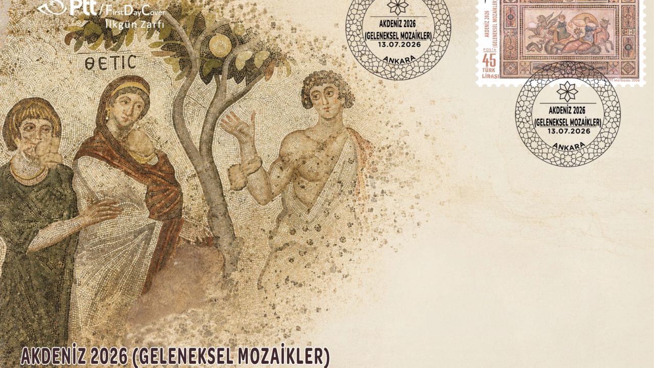 PTT’den 'Geleneksel Mozaikler' temalı anma pulu