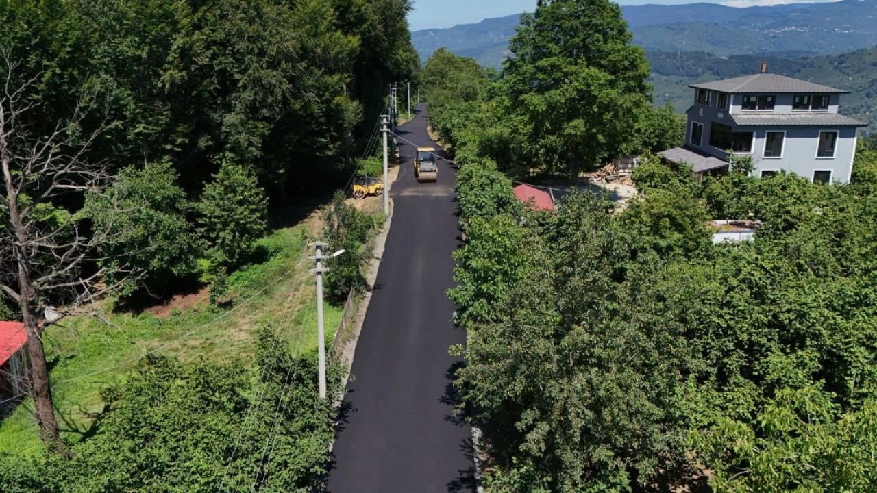 Sakarya Kocaali’nin Yalpankaya ile Kızılüzüm arasındaki grup yolu yenileniyor