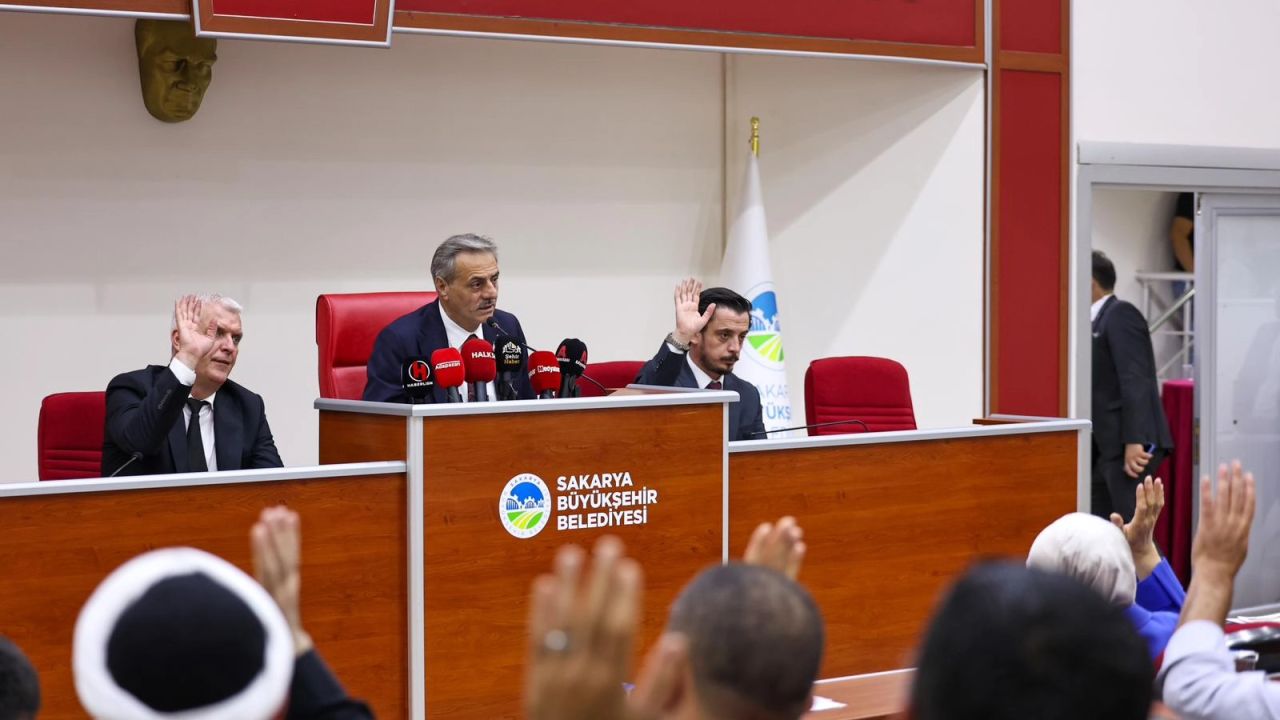 Sakarya meclisinde yeni projeler onaylandı