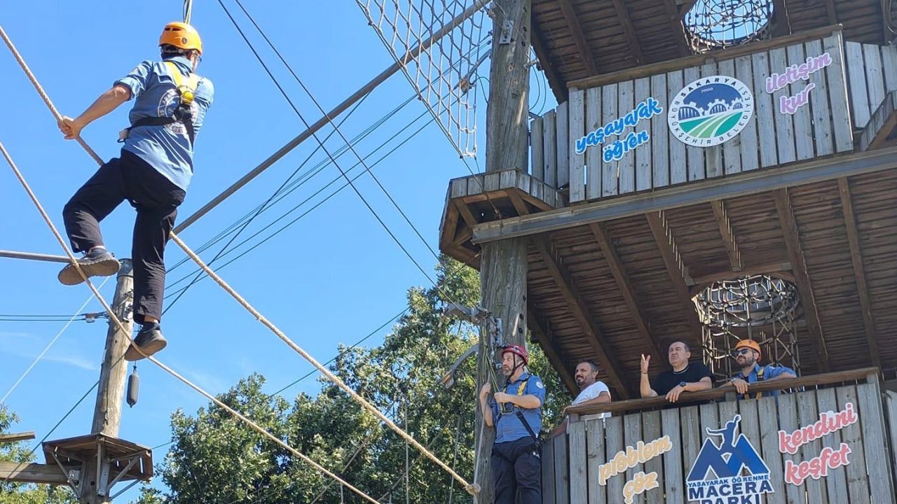 Sakarya’da eğitim ve macera bir arada